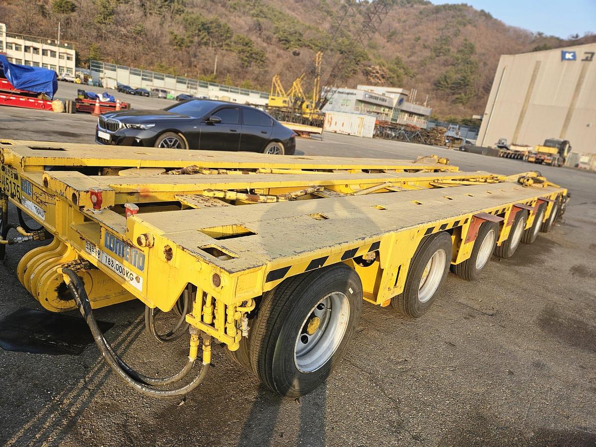 Used Cometto Modular Trailer Type MS, 3m wide