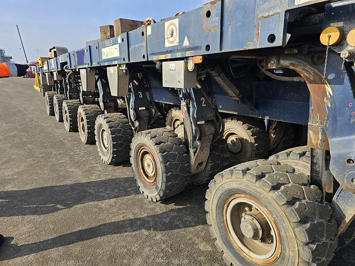 Used SCHEURLE SPMTs, 28 axle lines, 2 x PPUs