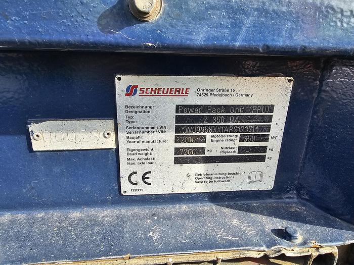 Used SCHEURLE SPMTs, 28 axle lines, 2 x PPUs