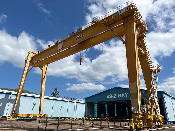 Used 60 Gantry/Overhead/Bridge Cranes for Sale from 3 to 600 tonne Capacity