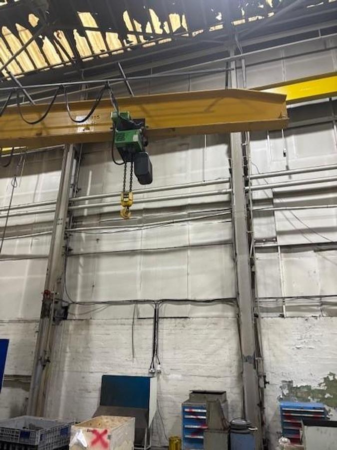 Used 4000kg Capacity Swing Jib Crane