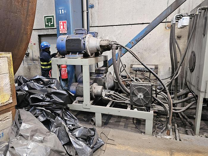 Used Heavy Plate Bending Rolls, 3.6m x 140mm thickness capacity thickness capacity