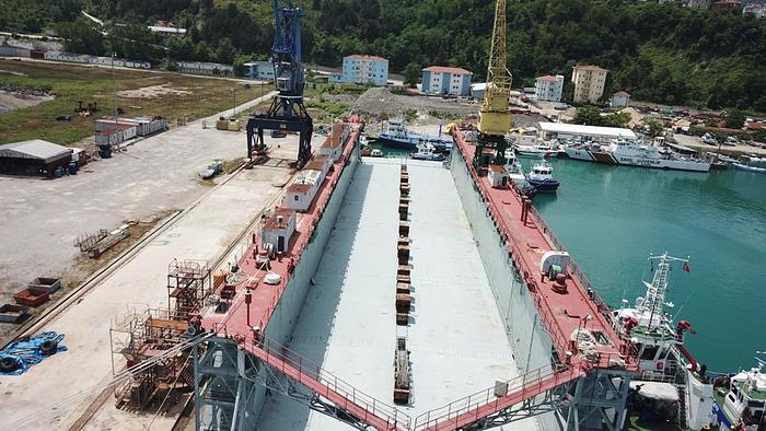 Used Floating Dry Dock. 4500 tonne Lifting Capcity