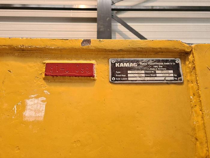 Used KMAG SPMTs (Self Propelled Modular Trailers), 36 Axle Lines, 2 PPUs