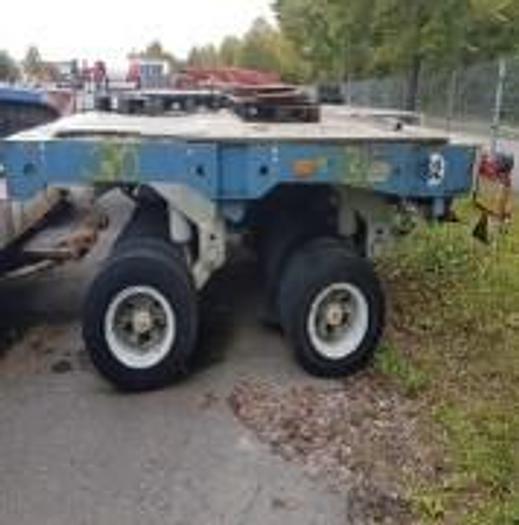 Used Scheurle modular Trailers Model LS 250, 24 axle lines