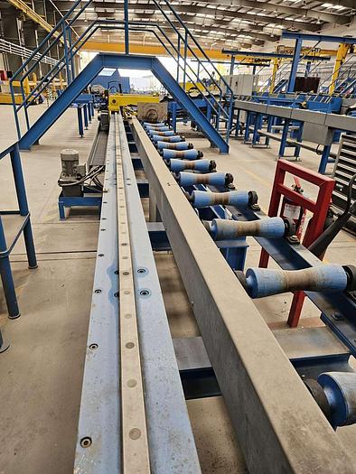 Used FULLY AUTOMATED PIPE SPOOL PRODUCTION FACILITY, UP to 16/20 inch Diameter Pipe, Design By 3R Germany, Fully Computer Controlled.