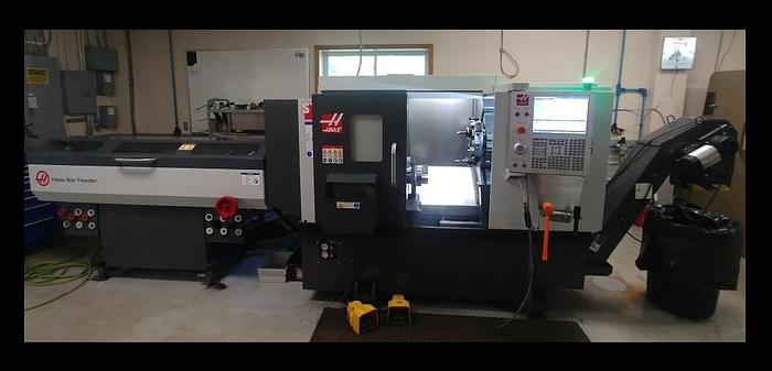 Used 2019 HAAS ST 10 CNC Turning Center Bar Feeder & Tailstock