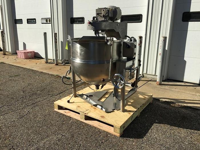 Used 60 GALLON GROEN DTA /3-60 KETTLE – S/S – JACKETED (#9346)