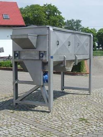 Używane Stainless drum calibrator (sorter), screens made of PE for strawberries and other fruit, vegetables - 4 sorts - TEN BRINK