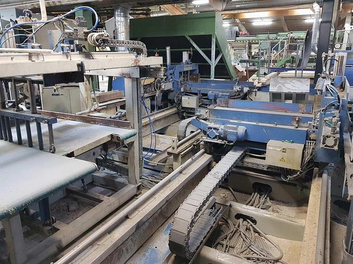 Used 2000 Dieffenbacher Finger jointing system Finger jointing system MEGA 500