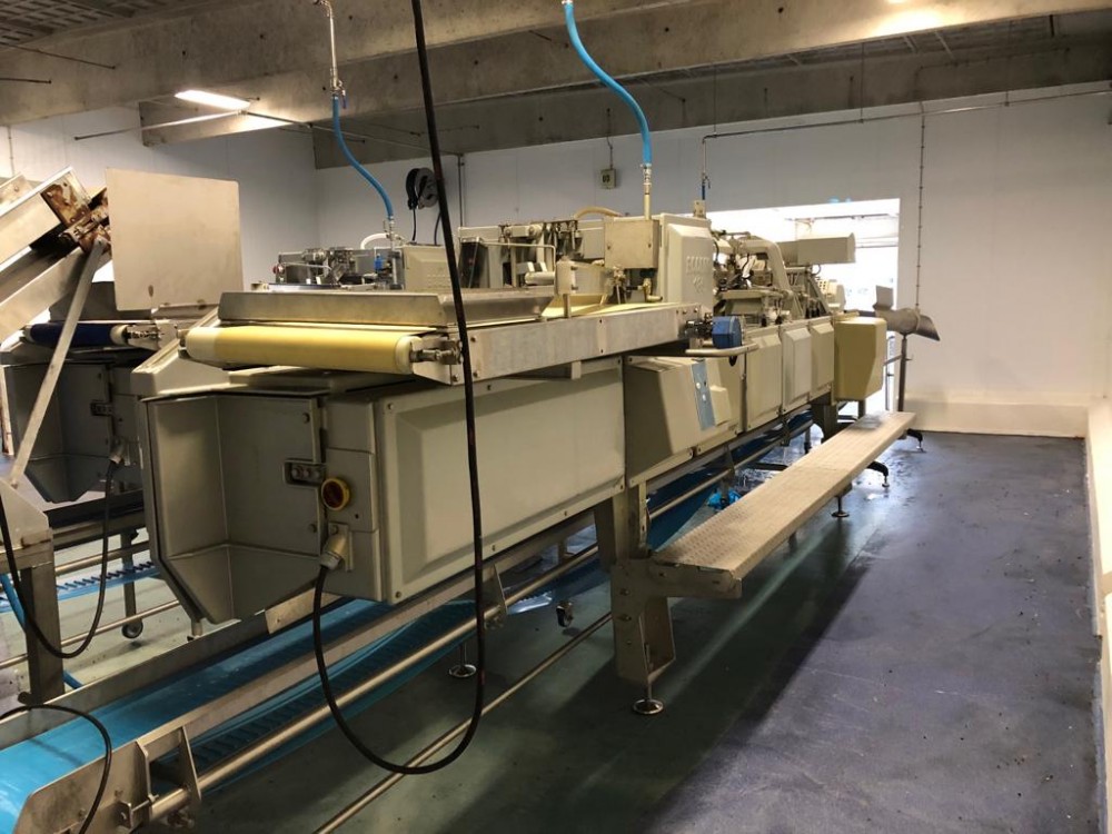 Used 2 x Baader complete cod filleting lines