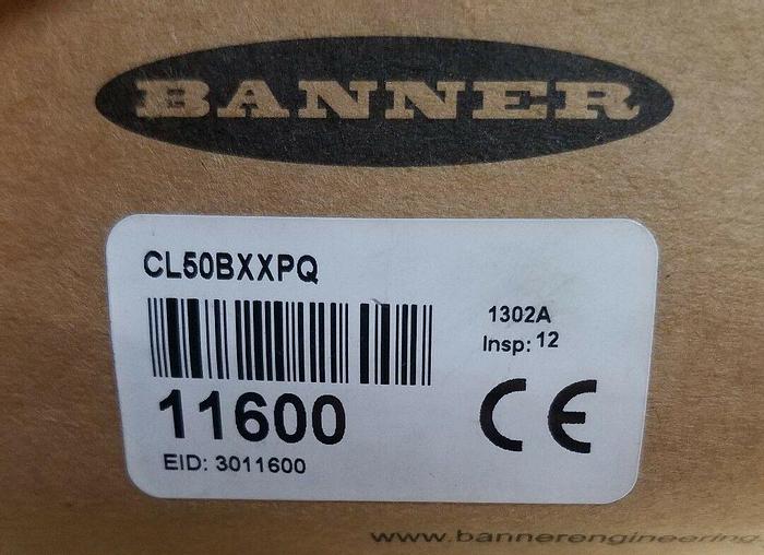 BANNER CL50BXXPQ, GENREAL PURPOSE COLUMN LIGHT, NEW #202486
