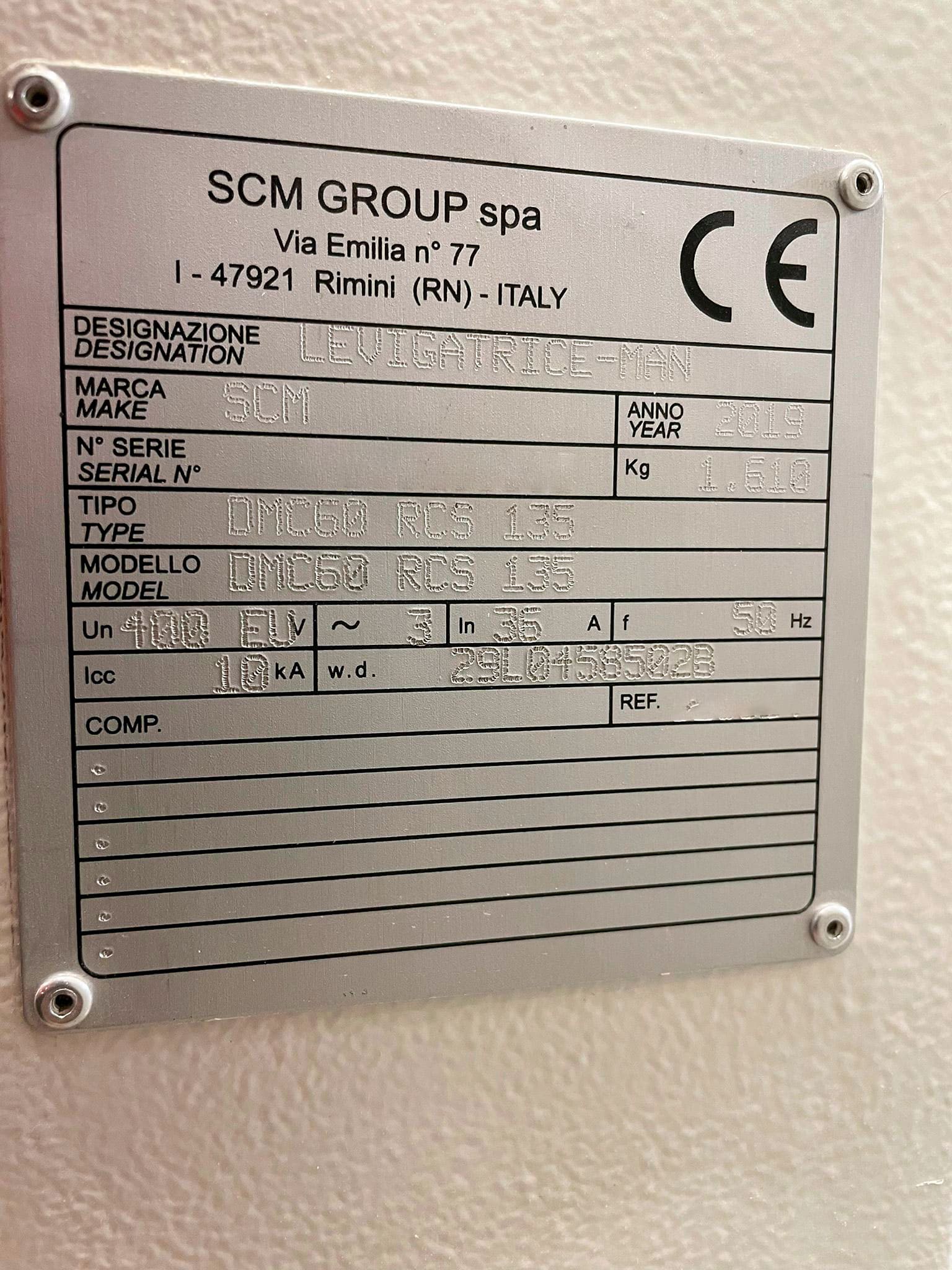 Used SCM DMC60 RCS 135 - Sander - 2019