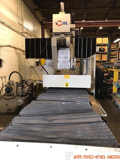 Used Youil YGS 3010 CNC Double Column Surface Grinder Fanuc Control
