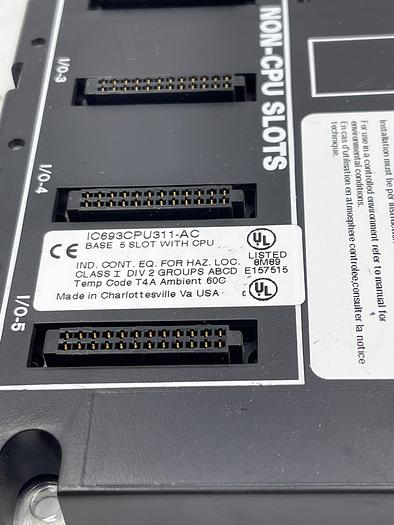 Used Ge IC693CPU311-AC