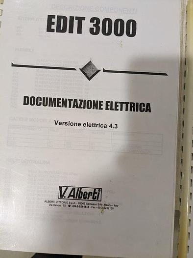 Used 1999 CNC Alberti Edit 3000