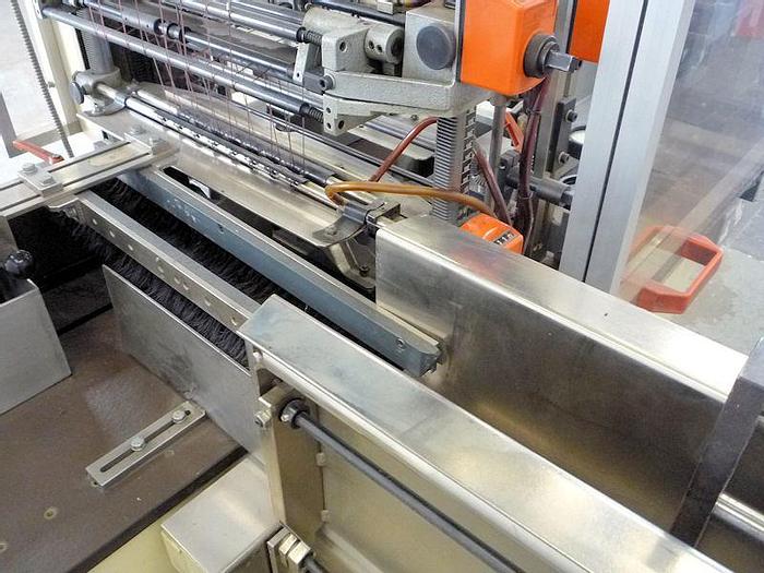 Used O 12502 E - Overwrapper SOLLAS 17-H100 with Carton Collator