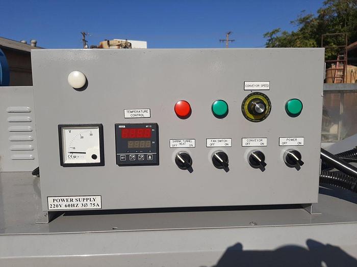 Used Wrapper, Overwrapper, Sleeve Sealer, PE or PVC, With Tunnel #C744825
