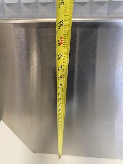 Used Saginaw  SCE-30EL2412SSST 30" x 24" x 12" Stainless Steel Sloped Top Enclosure 4x