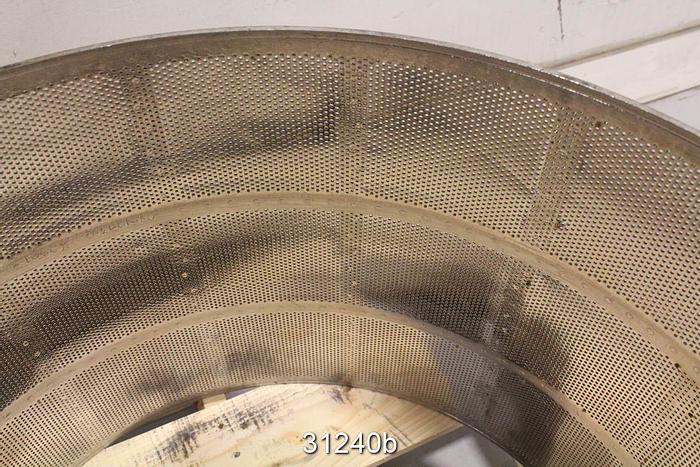 Used Bird 10 Pressure Screen Basket #31240