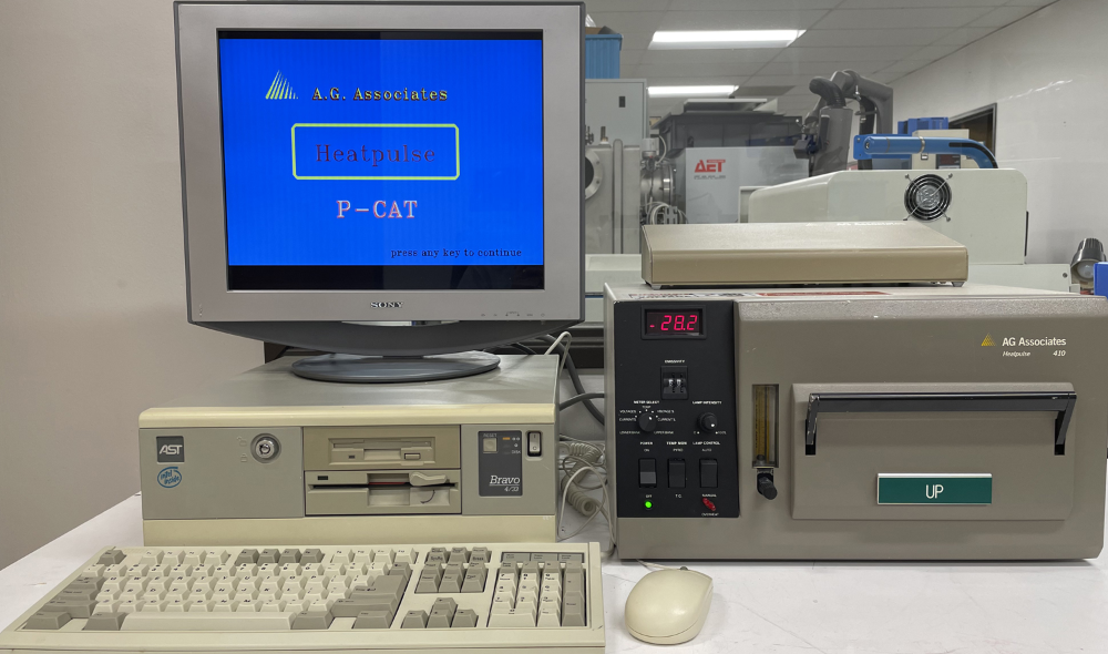 Used 1987 AG ASSOCIATES Heatpulse 410 Benchtop Rapid Thermal Annealing Tool