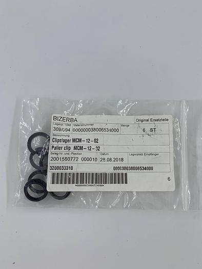 Bizerba Spare Parts Clipslager MCM-12-02 Part No. 38006534000