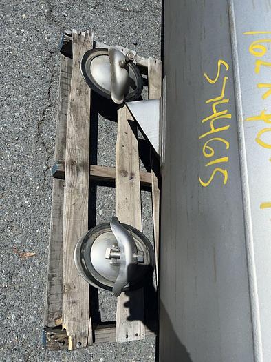 Used Tank, 190 Gallon, S/st, 55 PSI, DT/DB, Morfab #S744615