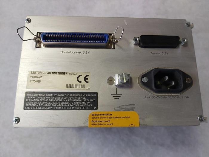 Gebraucht Stromversorsorgung für Ex Bereich, YCO 05-Z, Sartorius,  gebraucht