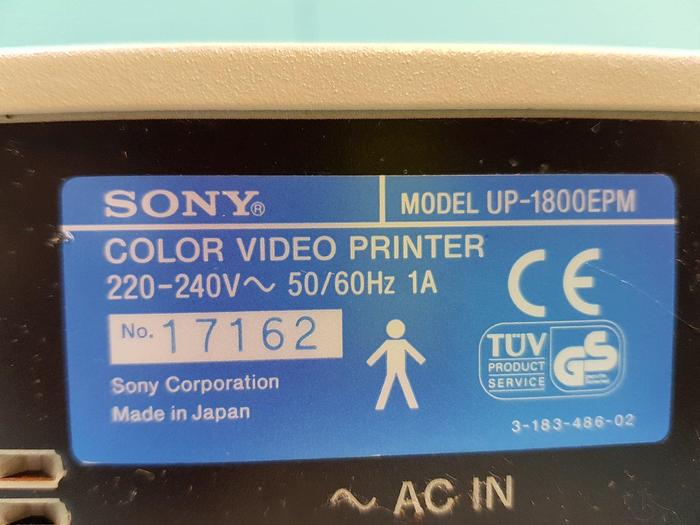 Gebraucht Olympus Video Trolley TV-2 mit Sony Farb-Video-Drucker und Sony Monitor