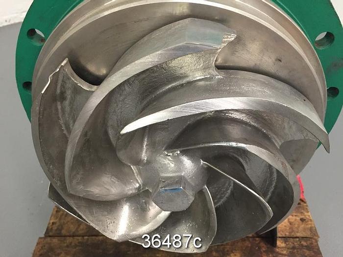 Used Goulds 3196 XLT Power End, 13" Stuffing Box, 12" Impeller #36487