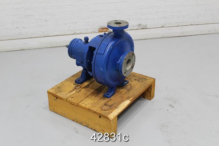Used Goulds 3196 2x3x13 Pump, Stainless Steel Casing #42831