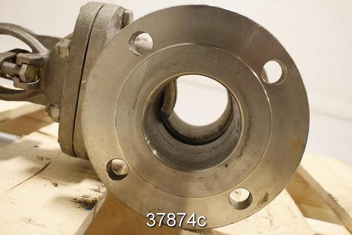 Used Sharpe 3" Outside Stem And Yoke Gate Valve #37874