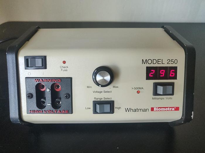 Used Whatman Biometra 250 Power Supply 115v