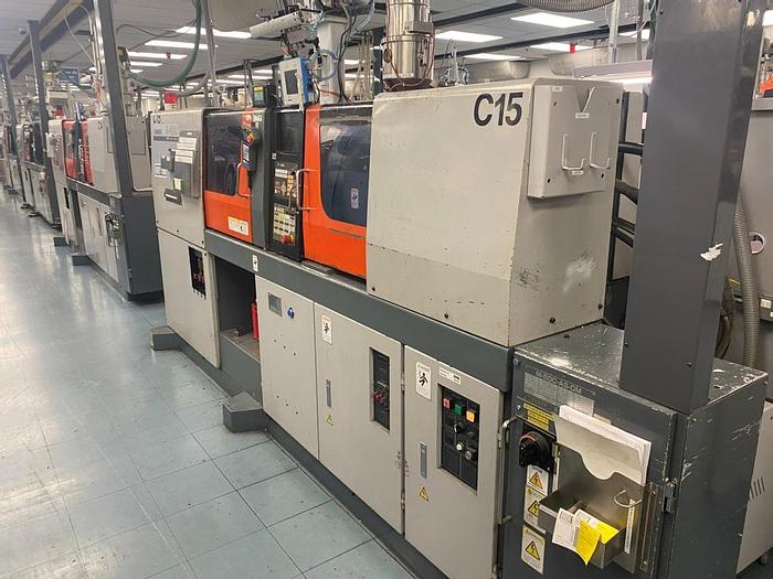 Used 1999 Meiki M-50C-AS-DM Injection Moulding Machine