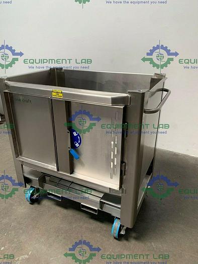Used ConeCraft 500 Liter Stainless Steel BioReactor Bin Cat# 400111