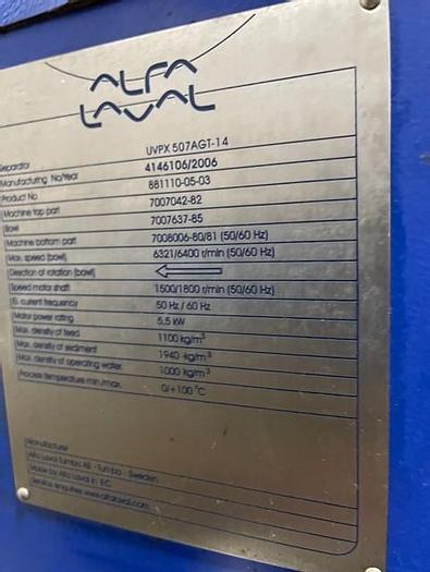 Used Alfa-Laval