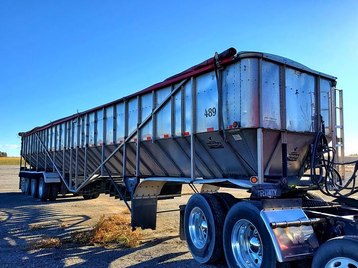 Used 2014 53' Trinity Eagle Bridge 4 Axle Belt Trailer