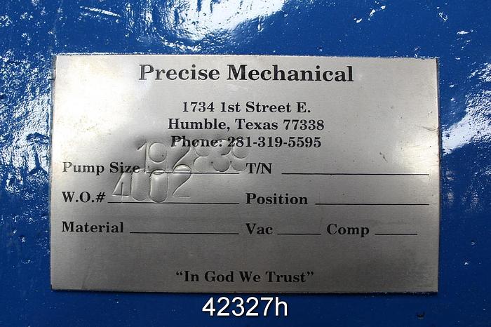 Refurbished Nash CL4002 Vacuum Pump, Clone Stainless Clad Casing #42327