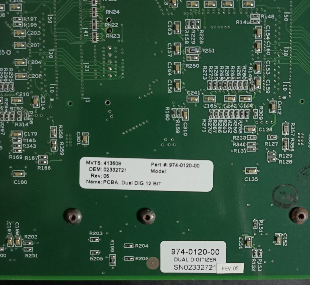 Used COHU LTX CX__MX DIG 14BIT 974-0120-02