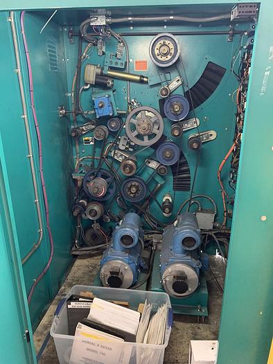 Used 62" DUSENBERY 740 DUPLEX SLITTER REWINDER 24" DIAMETER REWIND