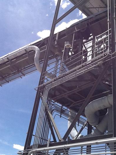 Used 1 Complete coal conveyor and crushing system. This tower contains all