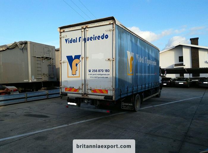 Used 1994 MERCEDES-BENZ 1217 curtainsider