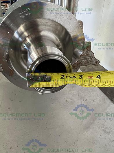 Used Pfizer Inc  FPX712 CIP Pump  Skid w/ Baldor Reliance L3606T Motor 115/230V