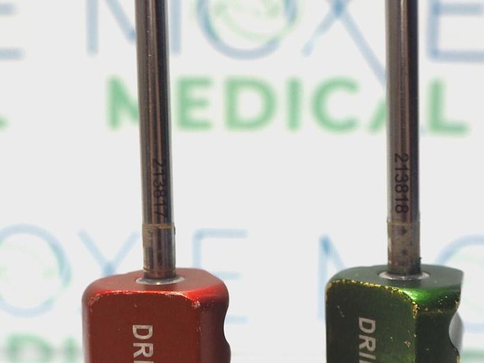 Used MITEK DRILL GUIDES 213817,213818 AND 214639 STABILIZATION OBTURATOR