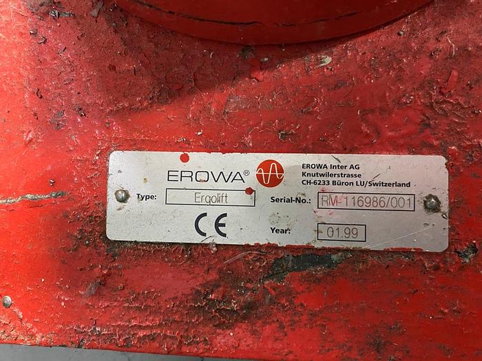 Used 1999 Erowa Ergolift Parts Manipulator