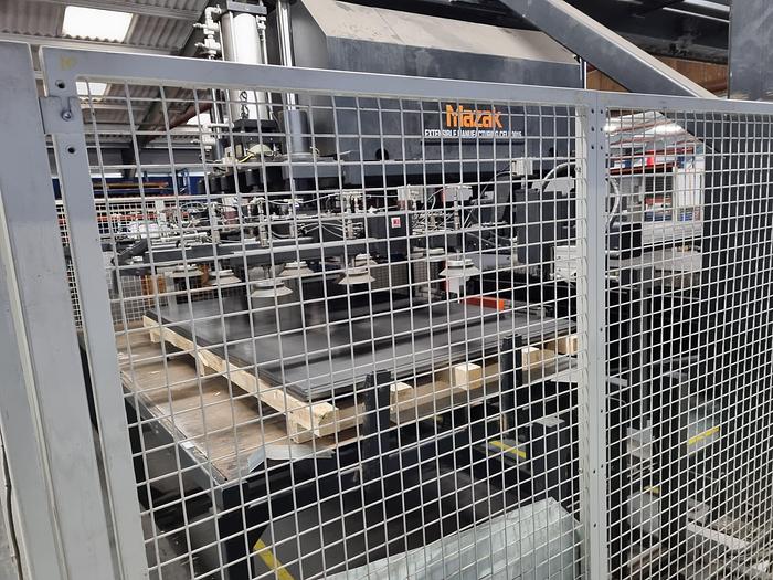 Used 2020 MAZAK Optiplex Nexus Fiber 3015 3KW + EMC Automation