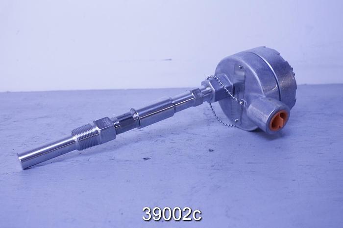 Used Rosemount 79 Connection Head with Series 91 9" Thermowell #39002