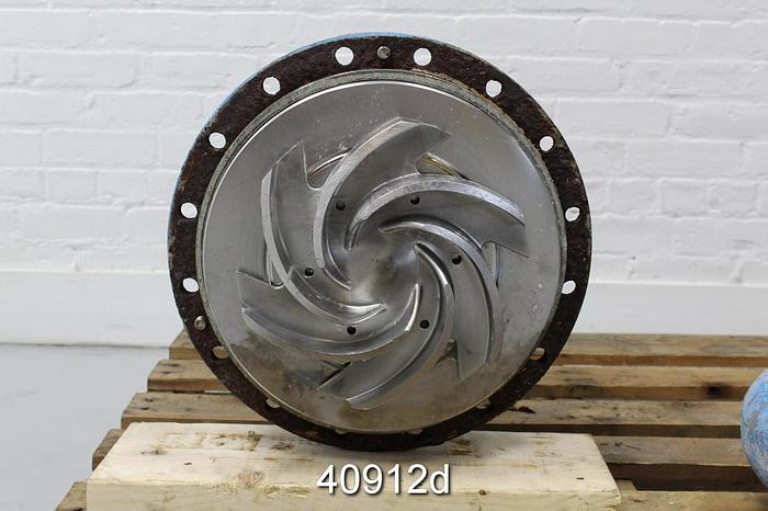 Used Goulds 3196 3x4x13, CD4M Casing, 6-Vane SS Impeller #40912