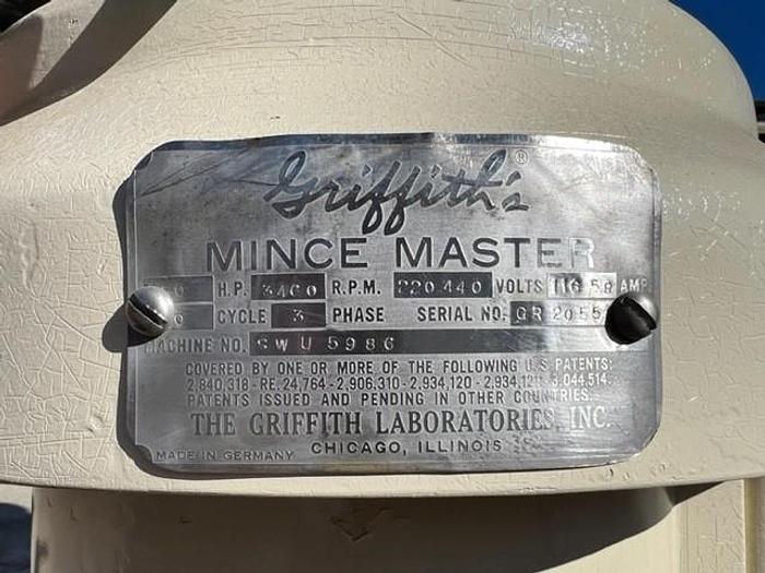 Used Grinder, Meat, Mince Master, S/st, 50 HP, #S472300