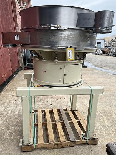 Used Screen, Sweco, 48”, S/st, Single, Macon, Mdl MA48S88UEWC383, 2.5 HP #S744561